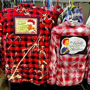 NEW CUSTOM repurposed flannels